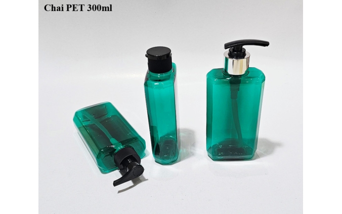 Chai lọ pet mỹ phẩm dung tích từ 30ml đến 1.000ml