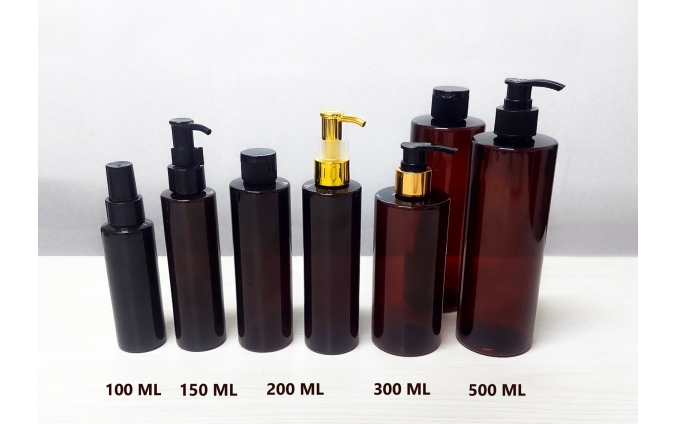 Chai lọ pet mỹ phẩm dung tích từ 30ml đến 1.000ml