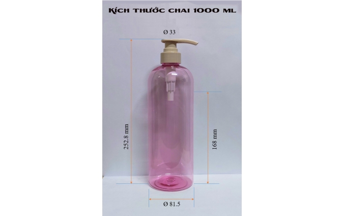 Chai lọ pet mỹ phẩm dung tích từ 30ml đến 1.000ml