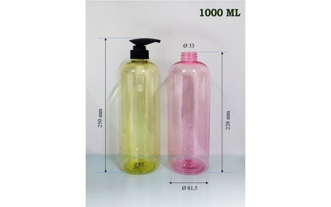 Chai lọ pet mỹ phẩm dung tích từ 30ml đến 1.000ml