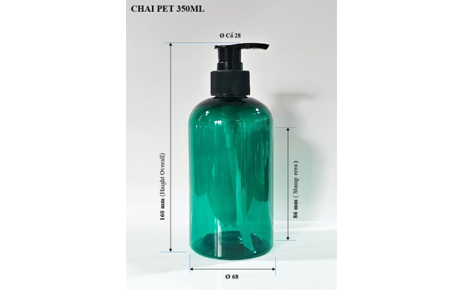 Chai lọ pet mỹ phẩm dung tích từ 30ml đến 1.000ml