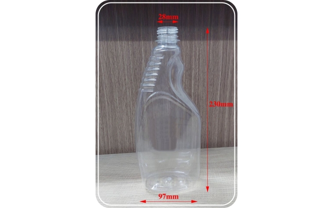 Chai xịt kính, tẩy đa năng 500ml, 650ml pet và hdpe