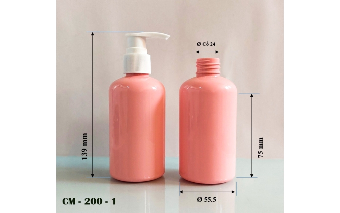 Chai lọ pet mỹ phẩm dung tích từ 30ml đến 1.000ml