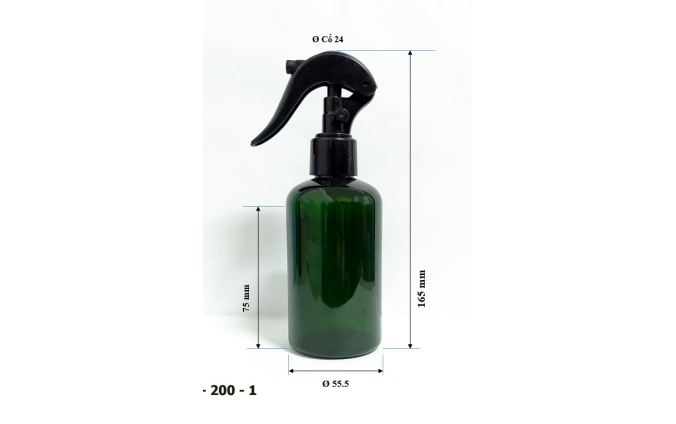 Chai lọ pet mỹ phẩm dung tích từ 30ml đến 1.000ml
