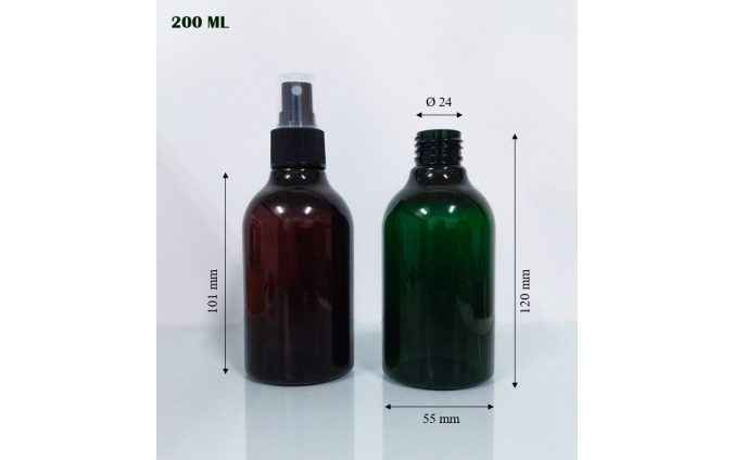 Chai lọ pet mỹ phẩm dung tích từ 30ml đến 1.000ml