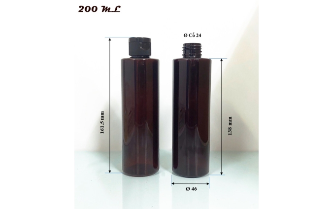 Chai lọ pet mỹ phẩm dung tích từ 30ml đến 1.000ml