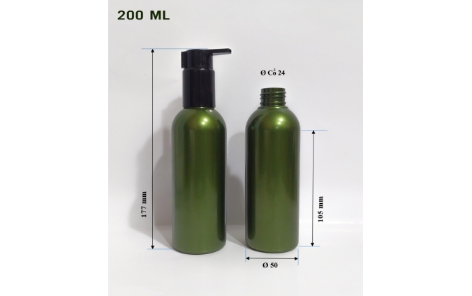 Chai lọ pet mỹ phẩm dung tích từ 30ml đến 1.000ml
