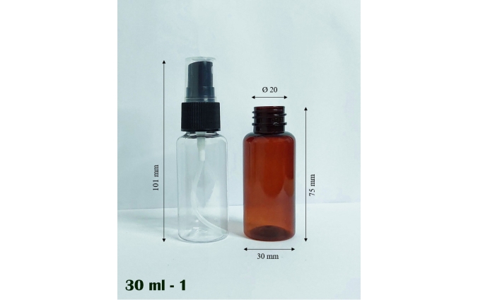 Chai lọ pet mỹ phẩm dung tích từ 30ml đến 1.000ml