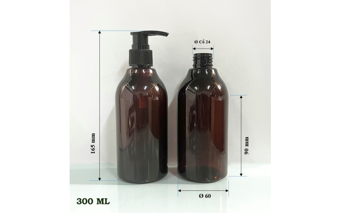 Chai lọ pet mỹ phẩm dung tích từ 30ml đến 1.000ml