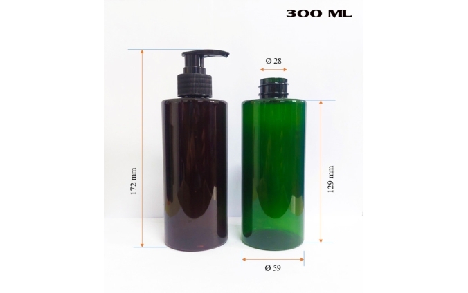 Chai lọ pet mỹ phẩm dung tích từ 30ml đến 1.000ml