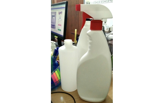 Chai xịt kính, tẩy đa năng 500ml, 650ml pet và hdpe