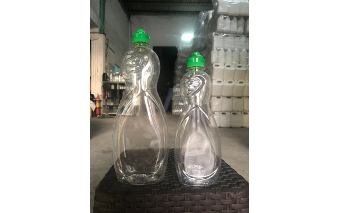 Chai lọ đựng nước rửa chén pet và hdpe