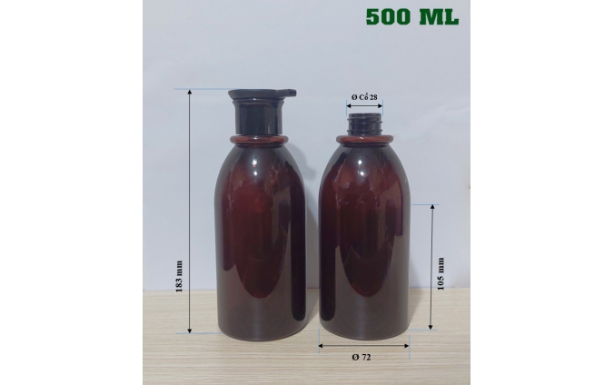 Chai lọ pet mỹ phẩm dung tích từ 30ml đến 1.000ml