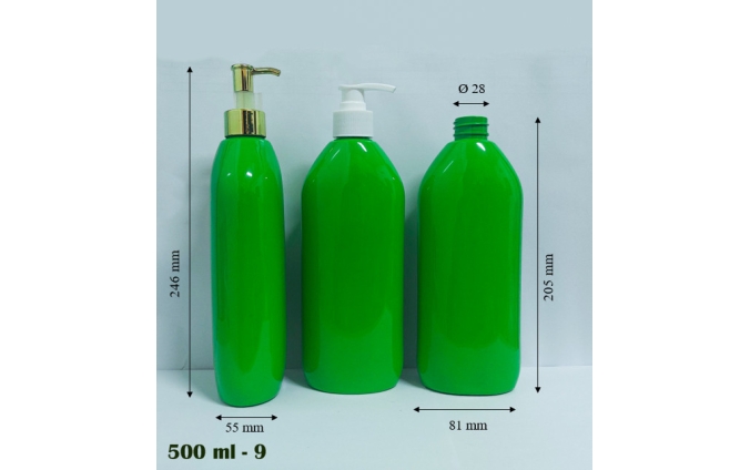Chai lọ pet mỹ phẩm dung tích từ 30ml đến 1.000ml