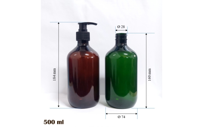 Chai lọ pet mỹ phẩm dung tích từ 30ml đến 1.000ml