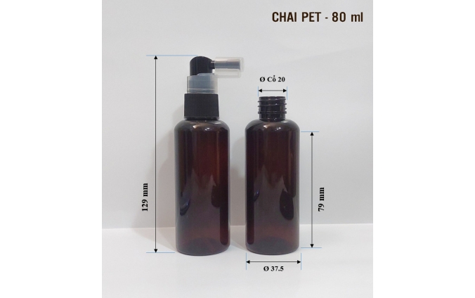 Chai lọ pet mỹ phẩm dung tích từ 30ml đến 1.000ml