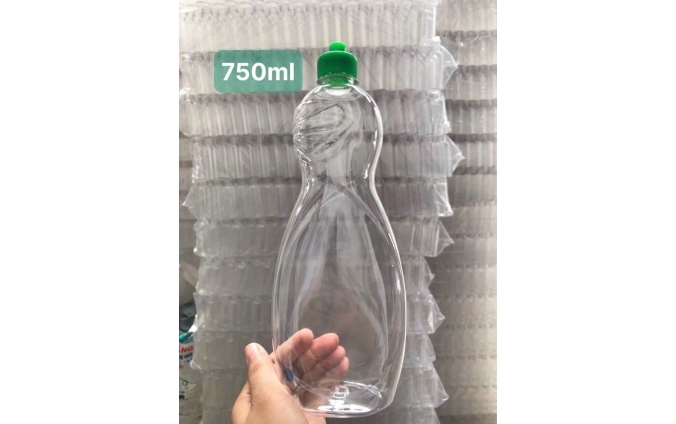 Chai lọ đựng nước rửa chén pet và hdpe