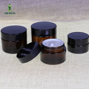 Hũ thủy tinh mờ đựng mỹ phẩm 19-20-30-50gr