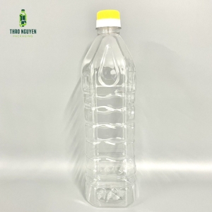 Chai nhựa 1 lít đựng dầu ăn