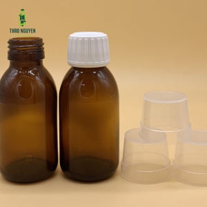 Chai thủy tinh Siro, Syrup 60ml 