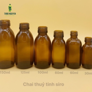 Chai siro 30ml 60ml 100ml 125ml 150ml