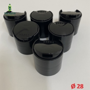 Nắp Press phi 28 sẵn kho màu trắng, đen