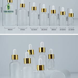 Chai tinh dầu mờ nhám 5-10-20-30-50-100 ml