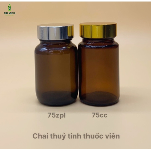 Chai đựng thuốc viên 75cc