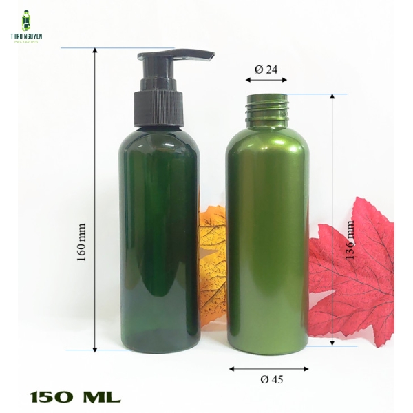 Chai pet 150ml kiểu dáng đẹp
