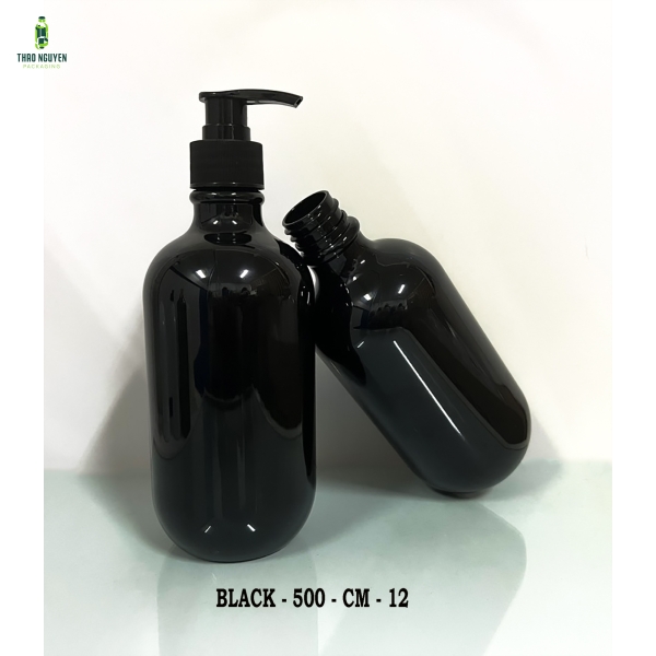 Chai 300ml, 500ml nhựa PET đựng dầu gội, dầu xả