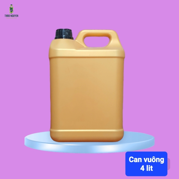 Can nhựa HDPE 4 lít