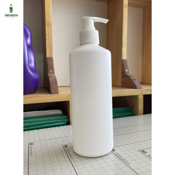 Chai nhựa 500ml tròn cao