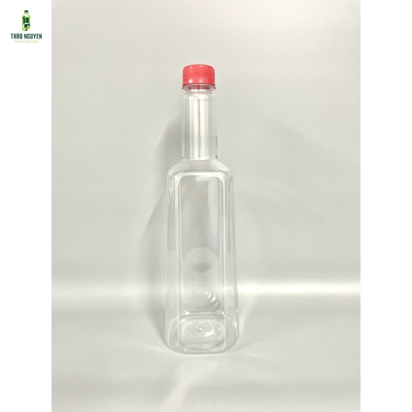 Chai nhựa đựng nước mắm 900ml vuông