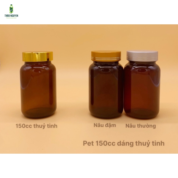 CHAI NHỰA ĐỰNG THUỐC VIÊN 150CC