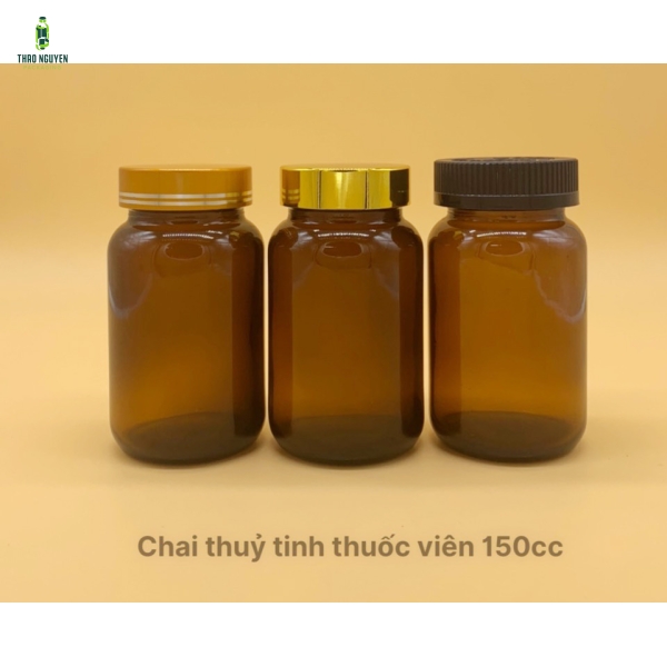 Chai đựng thuốc viên 150 cc