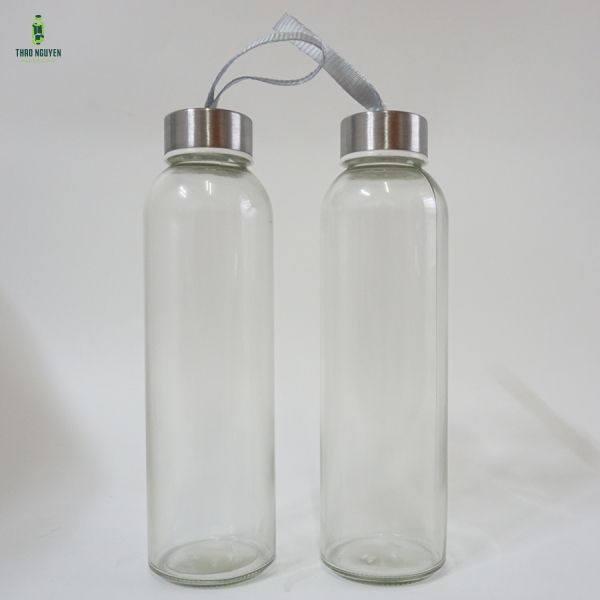 Chai thủy tinh dây xách 500ml