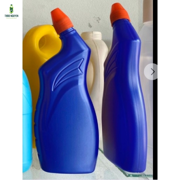 Chai nhựa tẩy bồn cầu 650ml - Mẫu con vịt