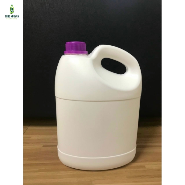 Can nhựa 4 lít đựng nước giặt xả sẵn kho 